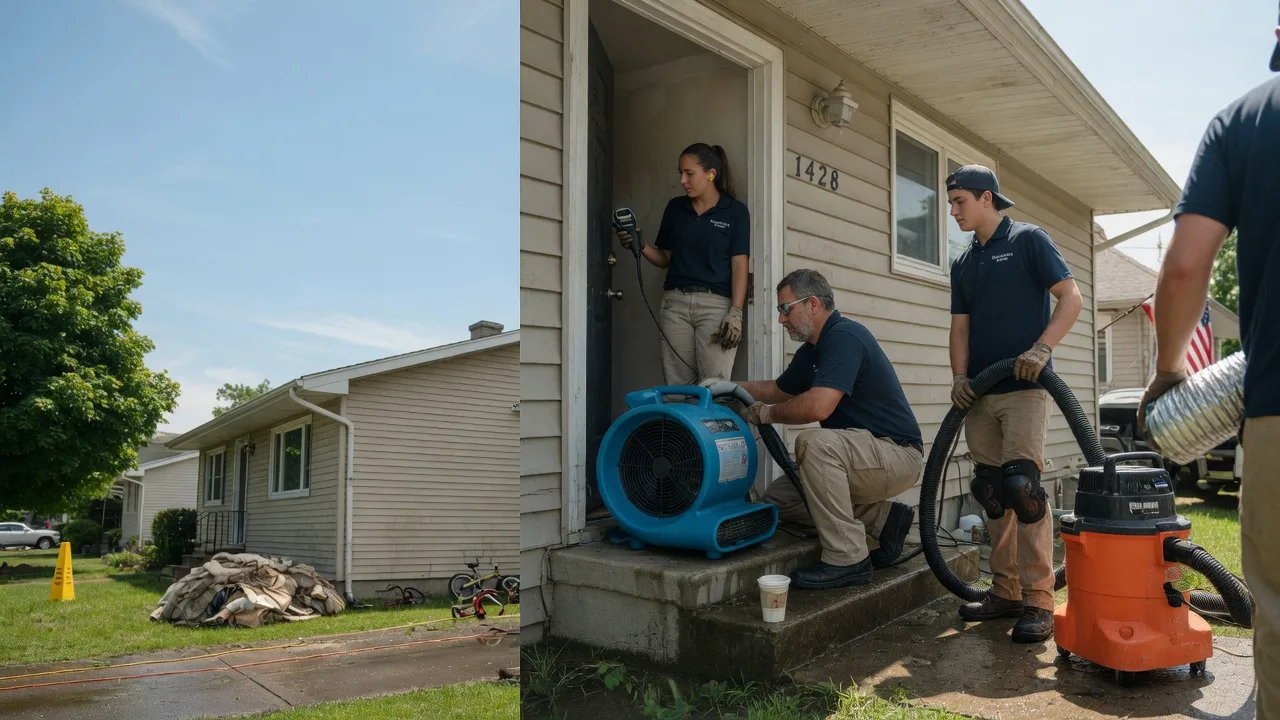 Water Damage Restoration in Quinton, OK near me